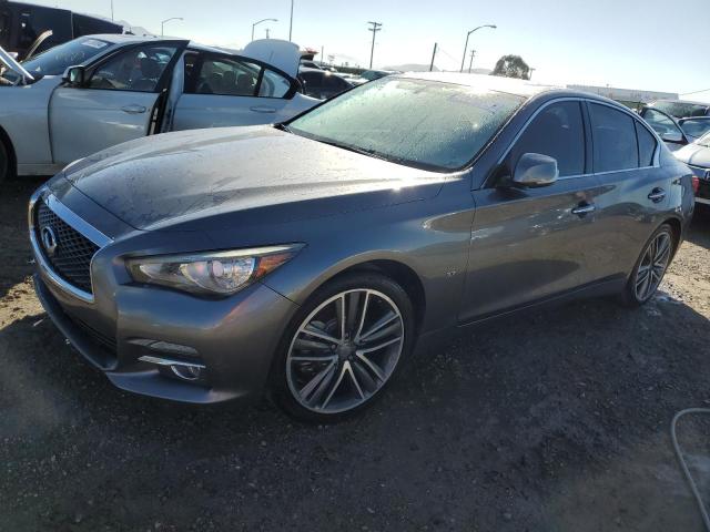 INFINITI Q50 BASE 2015 with VIN JN1BV7AP6FM331121 - Photo from auction