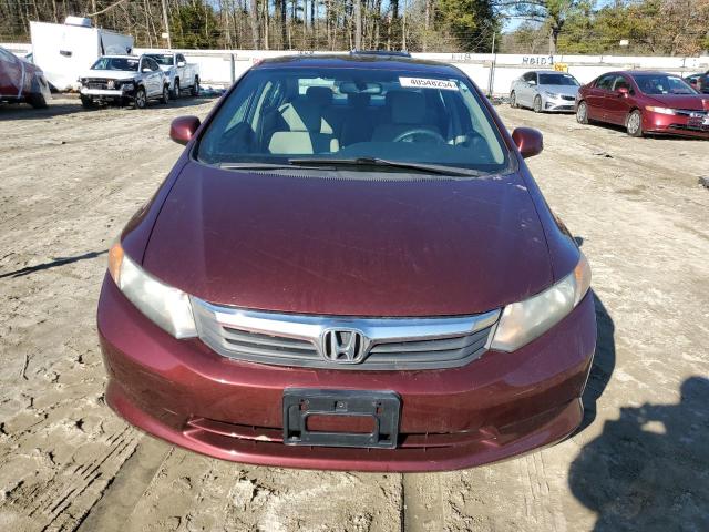 Photo 5 from auction – 2012 HONDA CIVIC LX with VIN 19XFB2F54CE350598