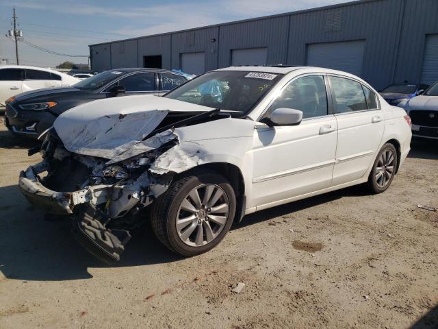 HONDA ACCORD EXL 2012 with VIN 1HGCP2F87CA186394 - Photo from auction