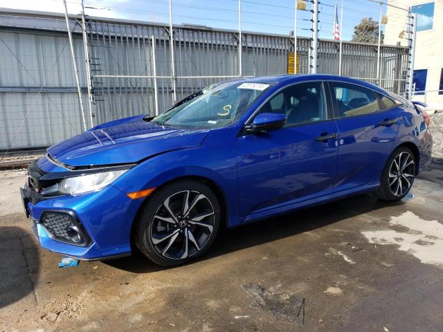 HONDA CIVIC SI 2018 with VIN 2HGFC1E55JH710344 - Photo from auction