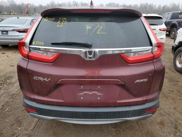 Photo 6 from auction – 2017 HONDA CR-V EX with VIN 2HKRW2H57HH615337