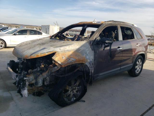 KIA SORENTO LX 2013 with VIN 5XYKT3A66DG325871 - Photo from auction
