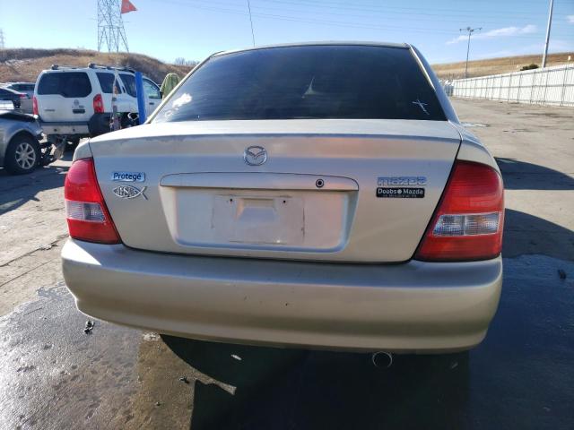 Photo 6 from auction – 2001 MAZDA PROTEGE DX with VIN JM1BJ222010402621