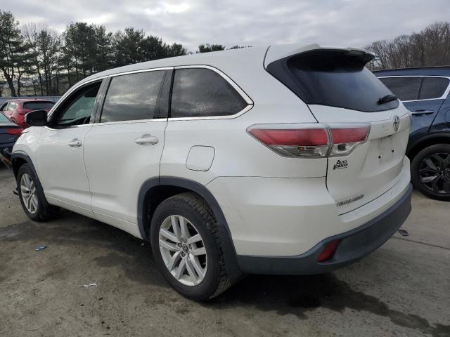Photo 2 from auction – 2016 TOYOTA HIGHLANDER with VIN 5TDBKRFH2GS341864