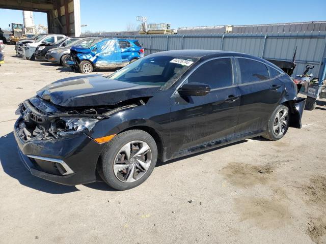 HONDA CIVIC LX 2019 with VIN 19XFC2F65KE030937 - Photo from auction