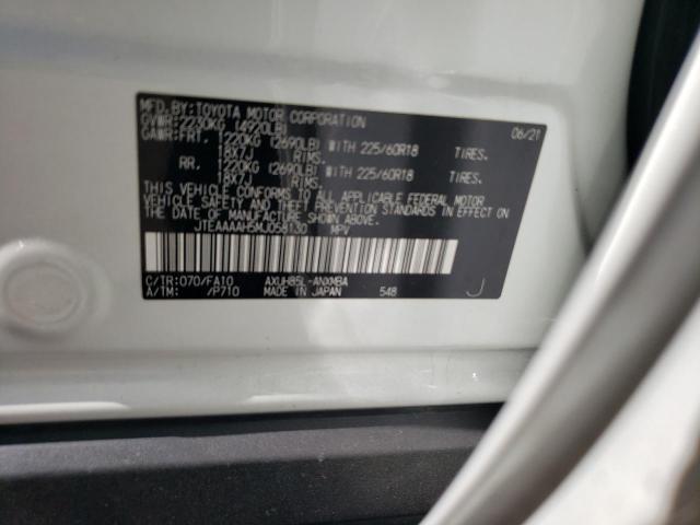Photo 12 from auction – 2021 TOYOTA VENZA LE with VIN JTEAAAAH5MJ058130