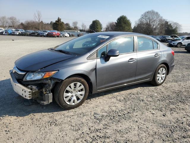 HONDA CIVIC LX 2012 with VIN 19XFB2F55CE020677 - Photo from auction