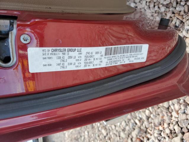 Photo 13 from auction – 2013 CHRYSLER TOWN & COU with VIN 2C4RC1BG8DR720754