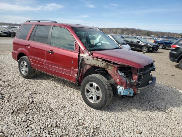 Photo 4 from auction – 2004 HONDA PILOT EXL with VIN 2HKYF18594H578307