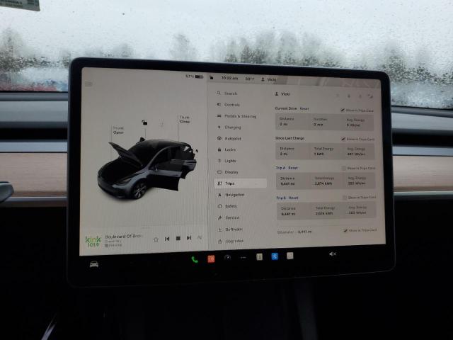 Photo 9 from auction – 2022 TESLA MODEL Y with VIN 7SAYGDEE7NF511856