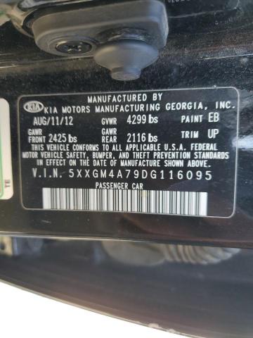 Photo 12 from auction – 2013 KIA OPTIMA LX with VIN 5XXGM4A79DG116095