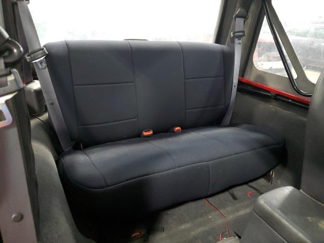 Photo 10 from auction – 2000 JEEP WRANGLER / with VIN 1J4FA49S2YP707777