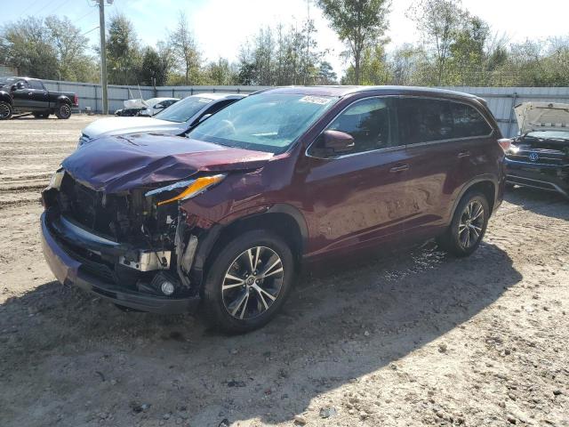 TOYOTA HIGHLANDER 2016 with VIN 5TDKKRFH8GS167993 - Photo from auction