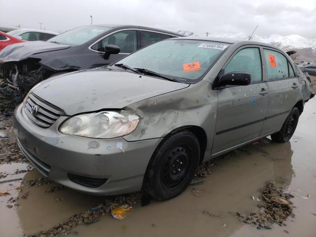 TOYOTA COROLLA CE 2003 with VIN 1NXBR32E93Z084952 - Photo from auction