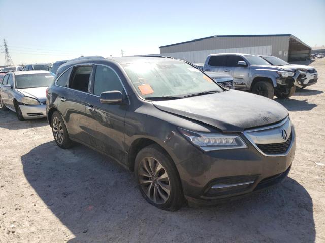 Photo 4 from auction – 2014 ACURA MDX TECHNO with VIN 5FRYD4H47EB017603