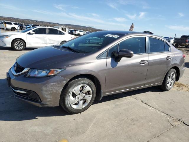 HONDA CIVIC LX 2014 with VIN 19XFB2F55EE072555 - Photo from auction