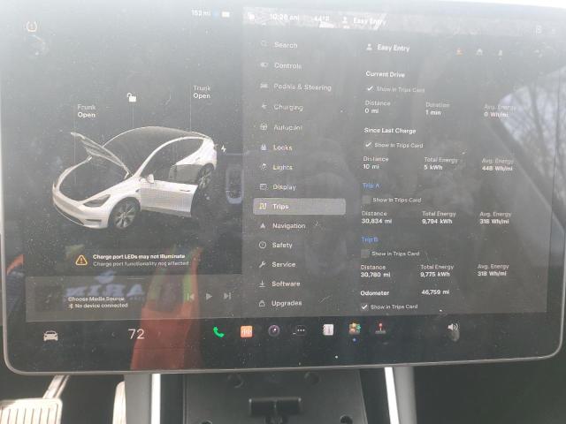 Photo 9 from auction – 2020 TESLA MODEL Y with VIN 5YJYGDEF9LF002564