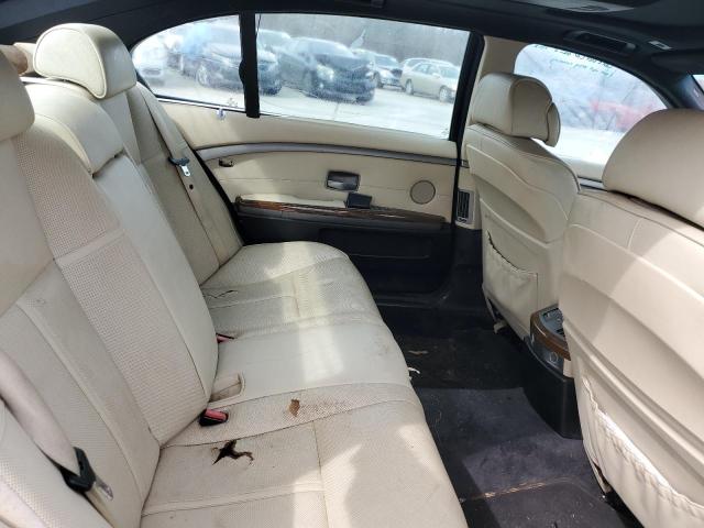 Photo 10 from auction – 2007 BMW 750 with VIN WBAHN83537DT76797