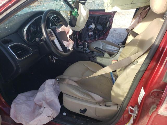 Photo 7 from auction – 2012 CHRYSLER 200 LIMITE with VIN 1C3CCBCB9CN277352