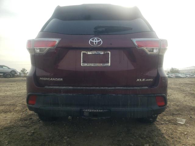 Photo 6 from auction – 2015 TOYOTA HIGHLANDER with VIN 5TDJKRFH9FS081313