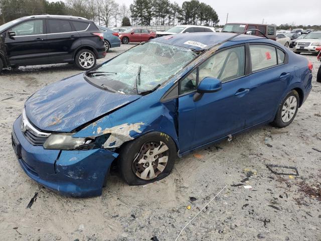HONDA CIVIC LX 2012 with VIN 2HGFB2F59CH560622 - Photo from auction