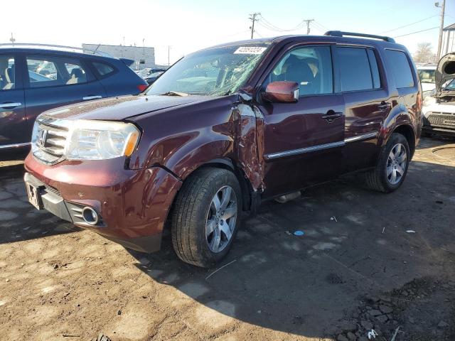 HONDA PILOT TOUR 2014 with VIN 5FNYF4H91EB046070 - Photo from auction