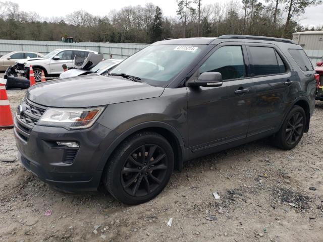 FORD EXPLORER X 2018 with VIN 1FM5K7D85JGB15643 - Photo from auction