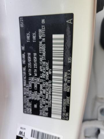 Photo 14 from auction – 2021 TOYOTA HIGHLANDER with VIN 5TDGZRAH1MS070610