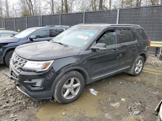 FORD EXPLORER X 2017 with VIN 1FM5K8D88HGA01944 - Photo from auction