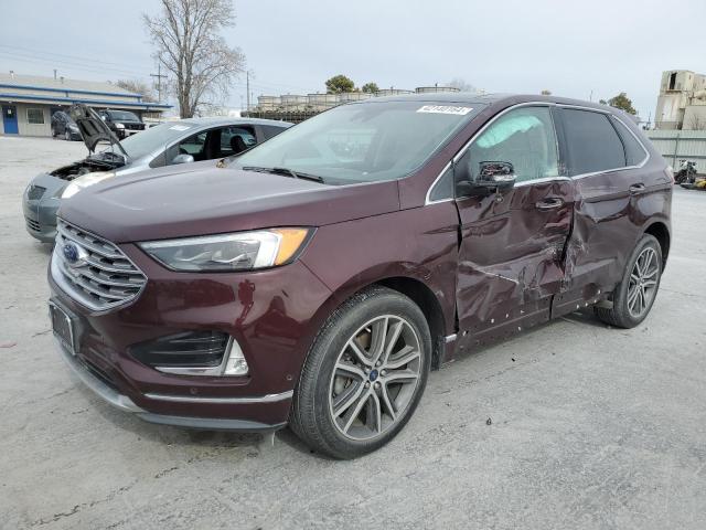 FORD EDGE TITAN 2019 with VIN 2FMPK4K9XKBC13739 - Photo from auction