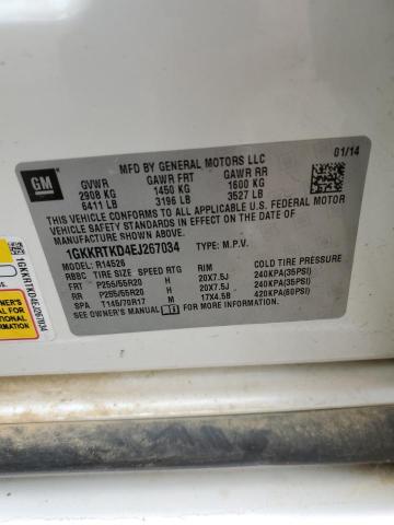 Photo 14 from auction – 2014 GMC ACADIA DEN with VIN 1GKKRTKD4EJ267034