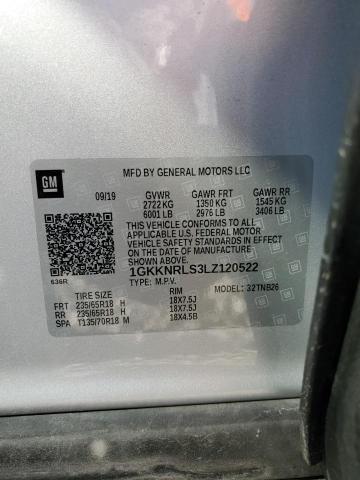 Photo 14 from auction – 2020 GMC ACADIA SLE with VIN 1GKKNRLS3LZ120522