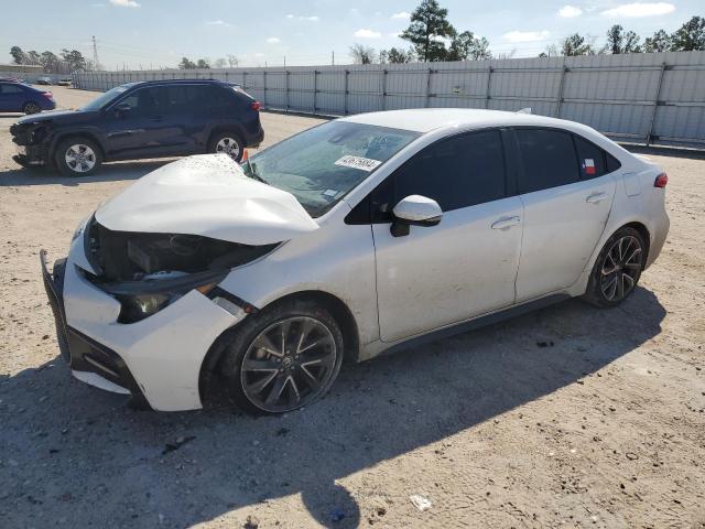 TOYOTA COROLLA SE 2022 with VIN 5YFS4MCE5NP102466 - Photo from auction