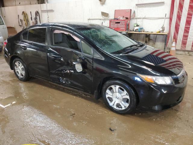 Photo 4 from auction – 2012 HONDA CIVIC HYBR with VIN JHMFB4F2XCS009039