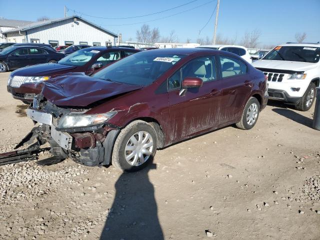 HONDA CIVIC LX 2015 with VIN 19XFB2F56FE004332 - Photo from auction