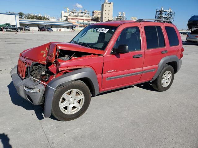 JEEP LIBERTY SP 2004 with VIN 1J4GL48K14W243333 - Photo from auction