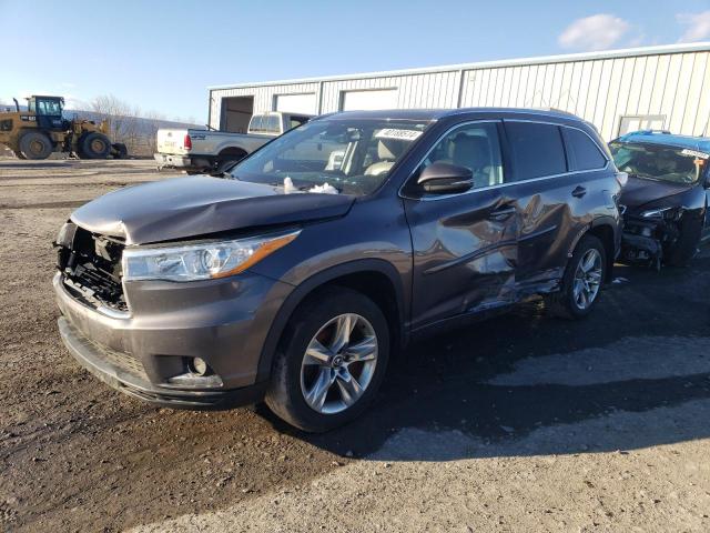 TOYOTA HIGHLANDER 2016 with VIN 5TDDKRFH7GS291293 - Photo from auction
