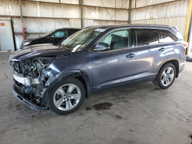 TOYOTA HIGHLANDER 2016 with VIN 5TDDCRFH9GS019194 - Photo from auction