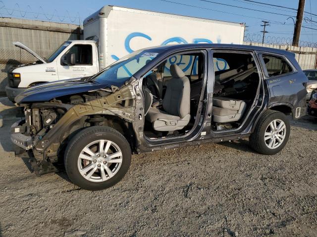 HONDA PILOT LX 2016 with VIN 5FNYF5H17GB033696 - Photo from auction