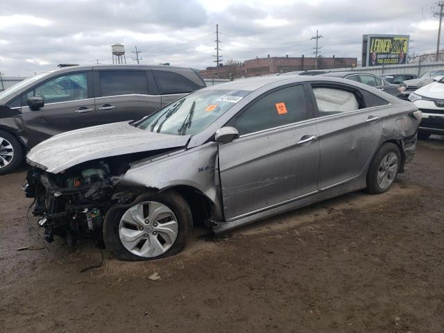 HYUNDAI SONATA HYB 2013 with VIN KMHEC4A42DA095663 - Photo from auction