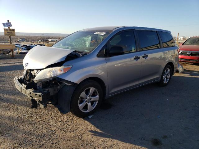 TOYOTA SIENNA 2017 with VIN 5TDZZ3DC1HS791652 - Photo from auction