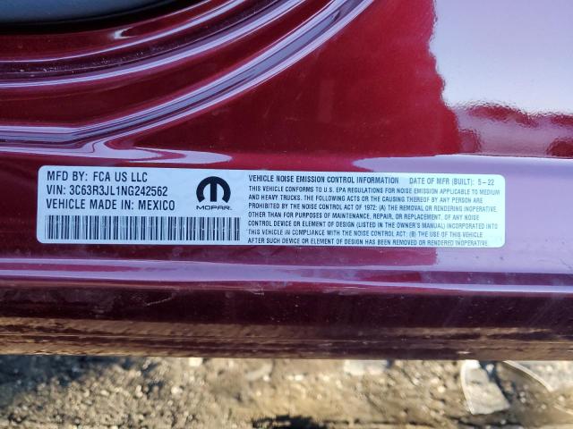 Photo 10 from auction – 2022 RAM 3500 LARAM with VIN 3C63R3JL1NG242562