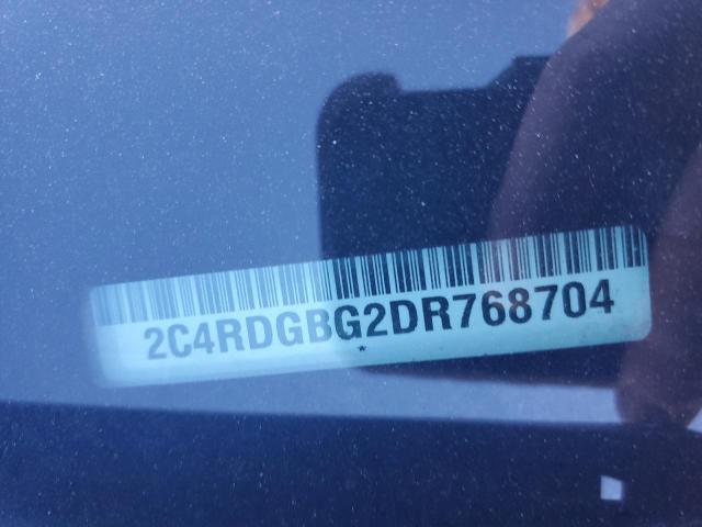 Photo 14 from auction – 2013 DODGE GRAND CARA with VIN 2C4RDGBG2DR768704