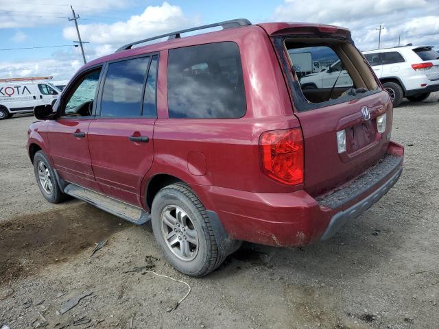 Photo 2 from auction – 2005 HONDA PILOT EXL with VIN 5FNYF185X5B045821