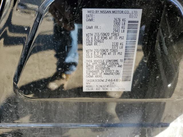 Photo 13 from auction – 2022 NISSAN PATHFINDER with VIN 5N1DR3CD2NC246489