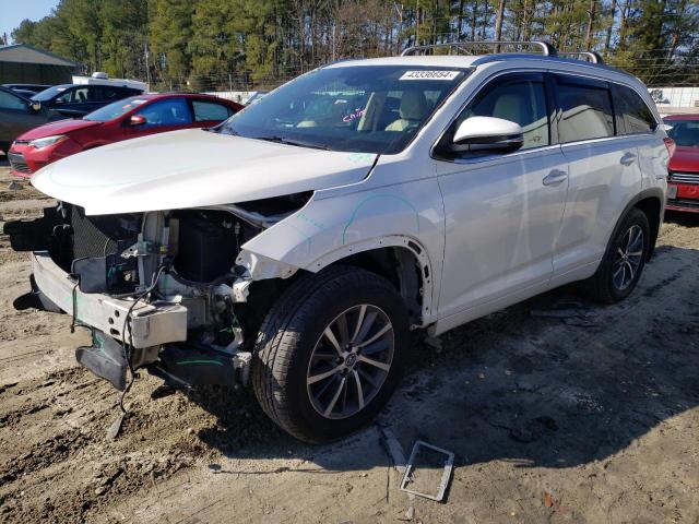 TOYOTA HIGHLANDER 2017 with VIN 5TDJZRFH6HS515704 - Photo from auction