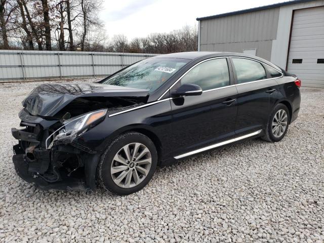 HYUNDAI SONATA SPO 2017 with VIN 5NPE34AF4HH526041 - Photo from auction