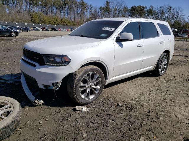 DODGE DURANGO GT 2020 with VIN 1C4RDHDG5LC259071 - Photo from auction