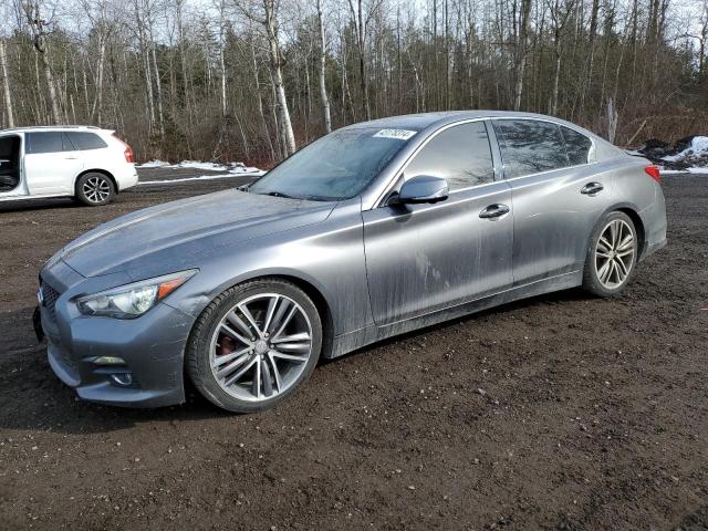 INFINITI Q50 BASE 2015 with VIN JN1BV7AR8FM412641 - Photo from auction