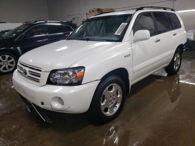 TOYOTA HIGHLANDER 2006 with VIN JTEGP21A460118862 - Photo from auction